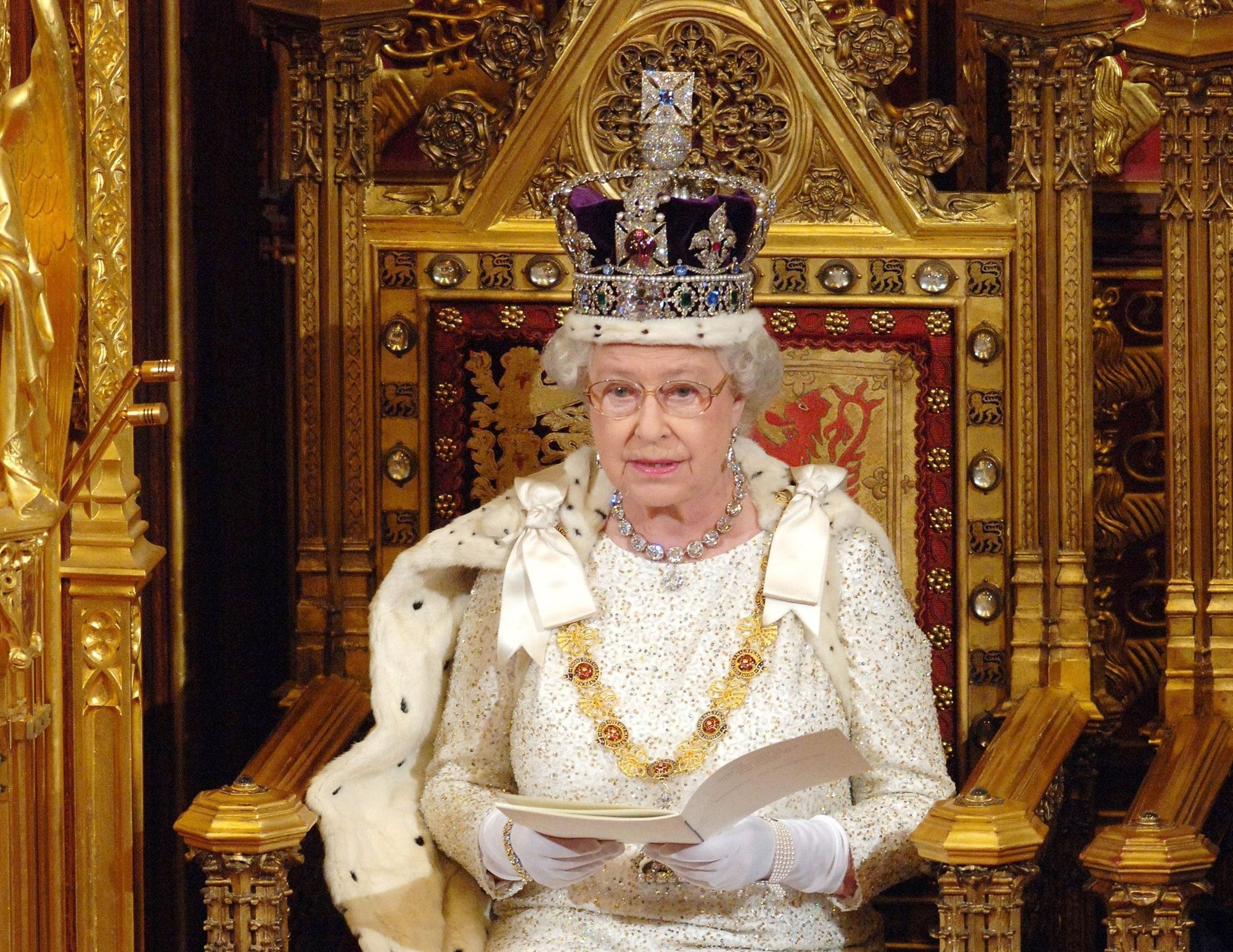 Монархия Великобритании 1701 трон